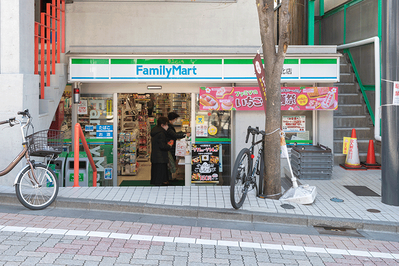 ファミリーマート久我山北店外観