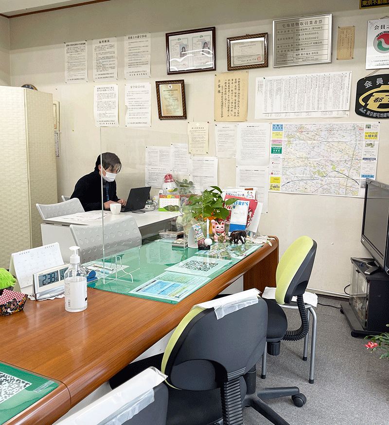 久我山ハウジング店内
